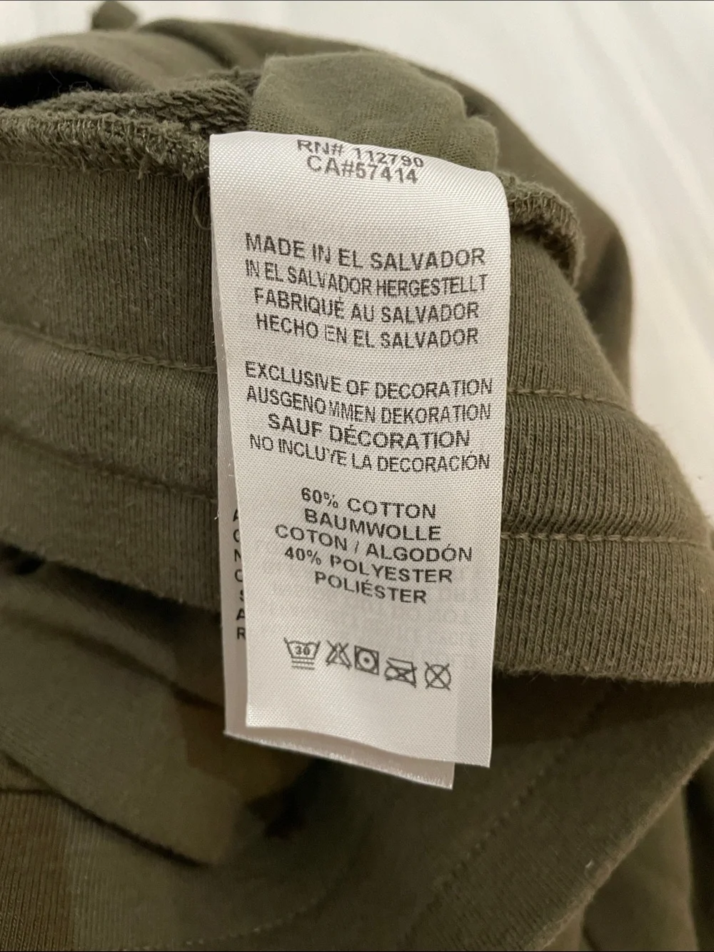 True Religion Mens Sweatpants Olive Army Green Horseshoe Logo Joggers XL